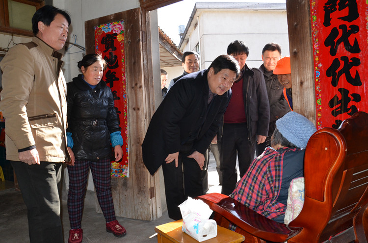 孙铭和赴旌德县三溪镇走访调研